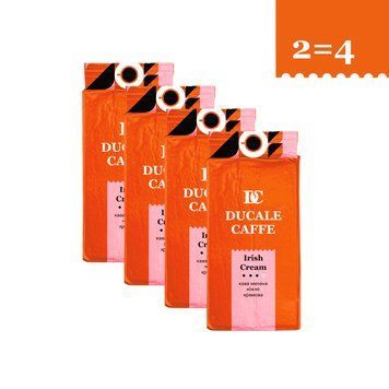 Кавовий набір 2=4 "Кава в брикетах Ducale Irish Cream" 1 кг